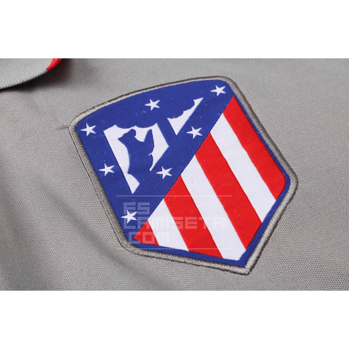 Camiseta Polo del Atletico Madrid 20/21 Gris - Haga un click en la imagen para cerrar